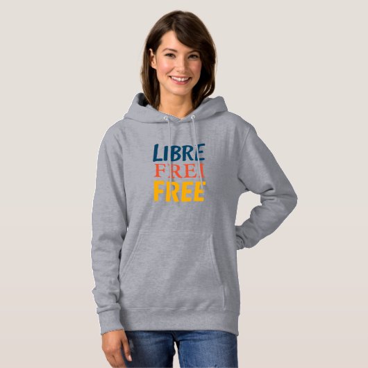 Pull À Capuche Libre (Devant entier)
