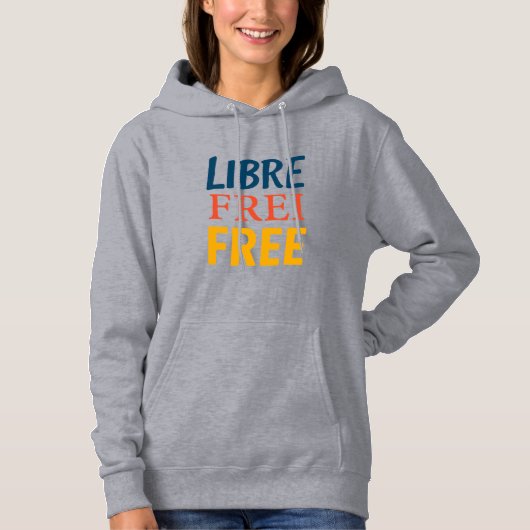 Pull À Capuche Libre (Devant)