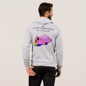 Pull À Capuche Licorne du service client (Dos entier)