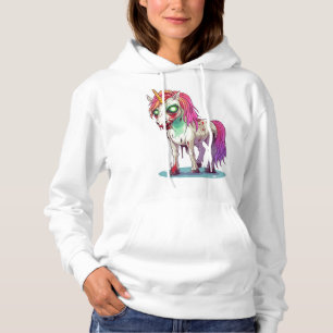 Pull À Capuche Licorne zombie