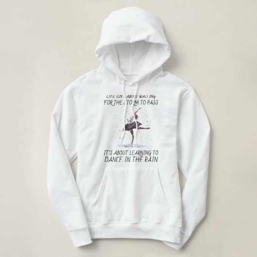 Pull À Capuche LIfe n'a rien à voir avec l'attente  (Design devant)