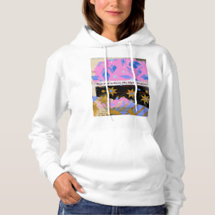 Pull À Capuche Light Begins – Dreamy Glow Collage Hoodie