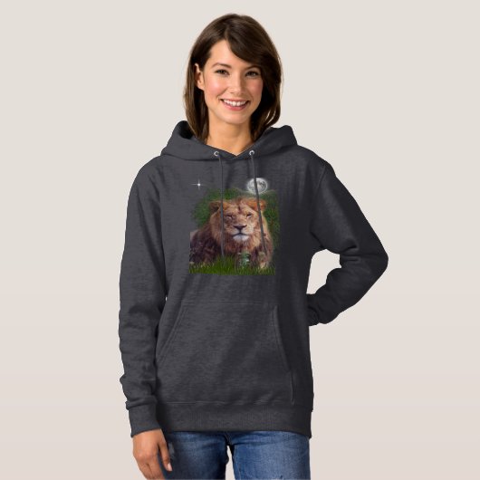 Pull À Capuche lion (Devant entier)