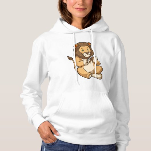 Pull À Capuche Lion avec flèches à ongles (Devant)