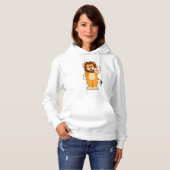 Pull À Capuche Lion avec Mane (Devant entier)