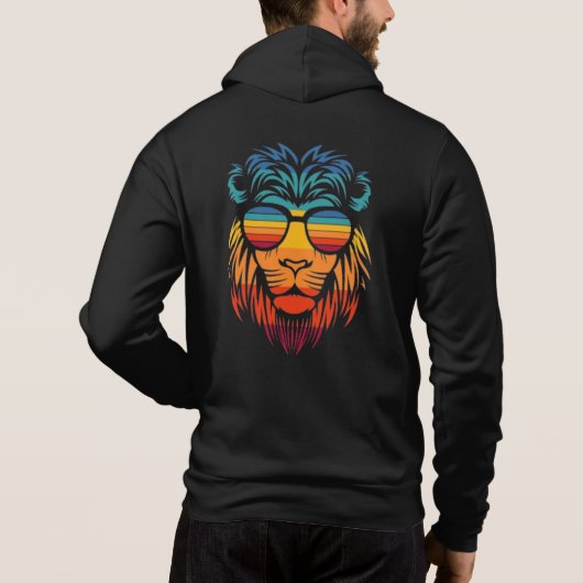 Pull À Capuche Lion cool (Dos)