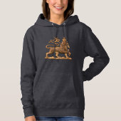 Pull À Capuche Lion of Judah - Haile Selassie - Jah Girls Hoodie (Devant)