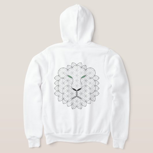 Pull À Capuche Lion Sacré, B01BW. (Couchage Retour)