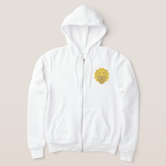 Pull À Capuche Lion sacré - Lion de vie SMLB. (Poser)