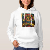 Pull À Capuche Lion symbolique de motivation (Devant)