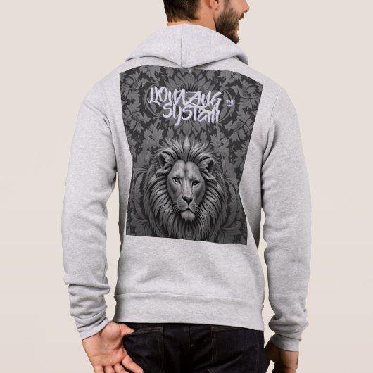 Pull À Capuche Lionisation du système (Dos)
