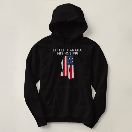 Pull À Capuche Little Canada Minnesota USA State America Travel M (Design devant)