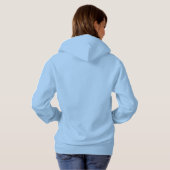 Pull À Capuche "Little Teddy Big Heart" Ourson Mignon Femmes (Dos entier)