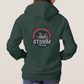 Pull À Capuche Logo de l'équipe STORM 2025 (Dos)