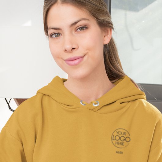 Pull À Capuche Logo de marque élégant