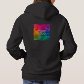 Pull À Capuche Logo d'entreprise Sweatshirt double côté femme (Dos)