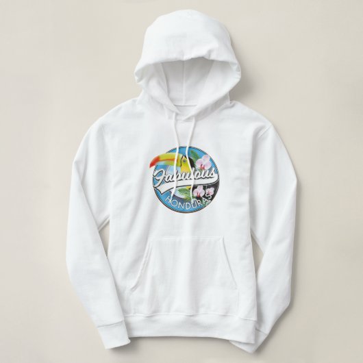 Pull À Capuche Logo Explorez le Honduras fabuleux (Design devant)