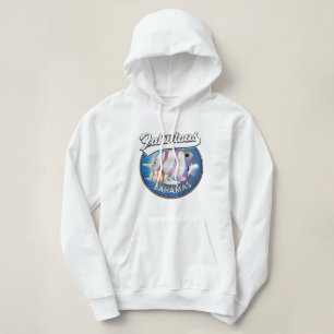 Pull À Capuche Logo fabuleux des Bahamas