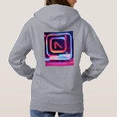 Pull À Capuche Logo Fierce pour canal d'information sur Tik-Tok (Dos)