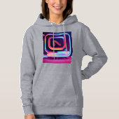 Pull À Capuche Logo Fierce pour canal d'information sur Tik-Tok (Devant)