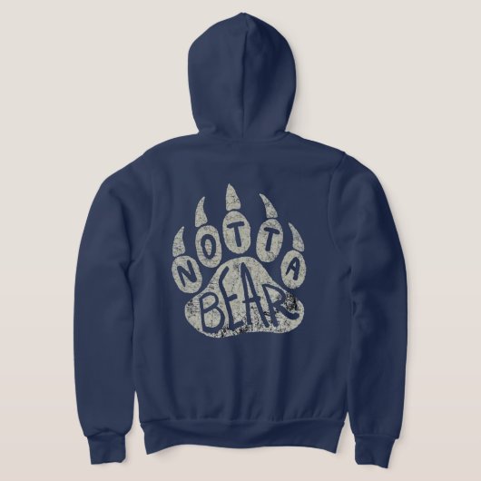 Pull À Capuche Logo Notta Bear Paw (Couchage Retour)