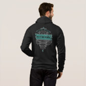 Pull À Capuche Logo Zip up (Dos entier)
