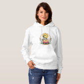Pull À Capuche Lotus en éveil (Devant entier)