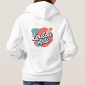 Pull À Capuche Loulou Arts Logo Hoodie – Creative Artist T-Shirt (Dos)