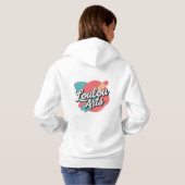 Pull À Capuche Loulou Arts Logo Hoodie – Creative Artist T-Shirt (Dos entier)