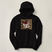Pull À Capuche Louveur de café (Design devant)