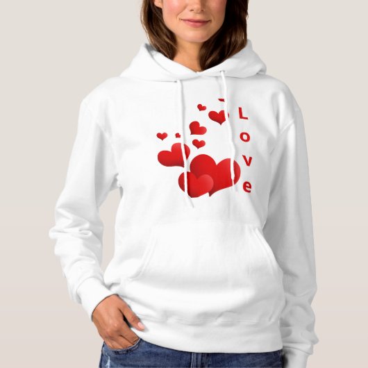 Pull À Capuche Love (Devant)