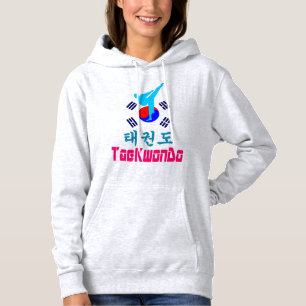 Pull À Capuche ☯ Love Marine Martiale Coréenne-TaeKwonDo