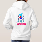 Pull À Capuche ☯ Love Marine Martiale Coréenne-TaeKwonDo (Dos)