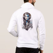 Pull À Capuche LoveCanvas : Conception d'histoires d'amour unique (Dos)