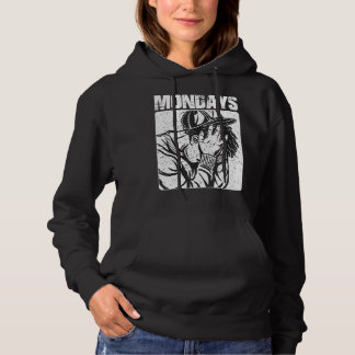 Pull À Capuche Lundi Chuck Aimer Le Week-End Sarcastique Je détes