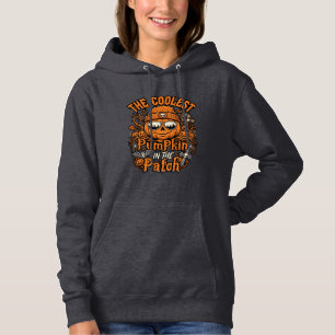 Pull À Capuche Lunettes de soleil bonnet Halloween Coolest Pumpki
