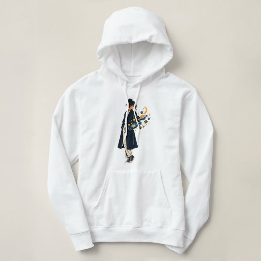 Pull À Capuche L'Univers de Poche (Design devant)