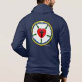 Pull À Capuche Luther Rose en relief (Dos)