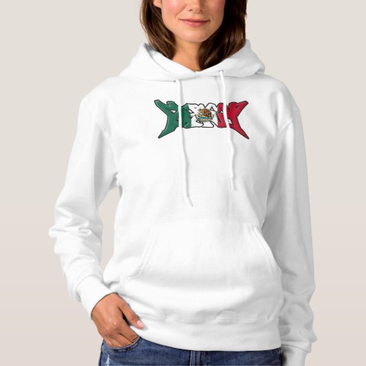 Pull À Capuche Lyphe Éternel Mexique (Devant)