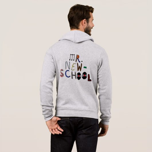 PULL À CAPUCHE M. JACKET DE LA NOUVELLE-ÉCOLE (Dos entier)