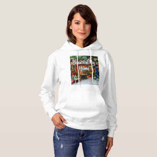 Pull À Capuche Ma Belle Maison (Devant entier)
