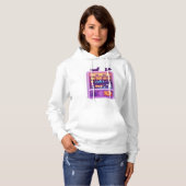 Pull À Capuche Machine à griffe de bonbons (Devant entier)