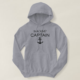 Pull À Capuche Madame ? Capitaine Pêche