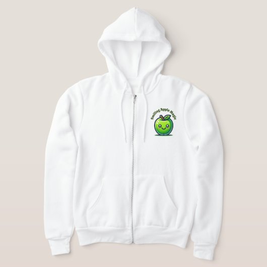 Pull À Capuche Magie Apple souriante (Poser)
