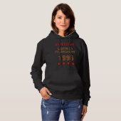 Pull À Capuche Magnifique depuis février 1996 Empreinte de léopar (Devant entier)