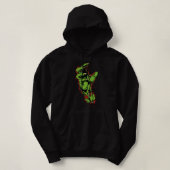 Pull À Capuche Main fantôme (Design devant)