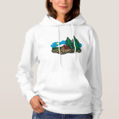 Pull À Capuche Maison Dans Les Bois (Devant)