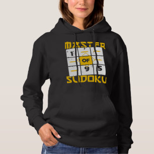 Pull À Capuche Maître Sudoku Sudoku Champion Math Jeu Joke Sa