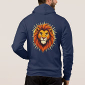 Pull À Capuche Majestic Lion – King of Power and Authority (Dos)