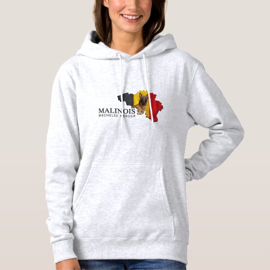 Pull À Capuche Malinois - berger belge - Mechelaar (Devant)